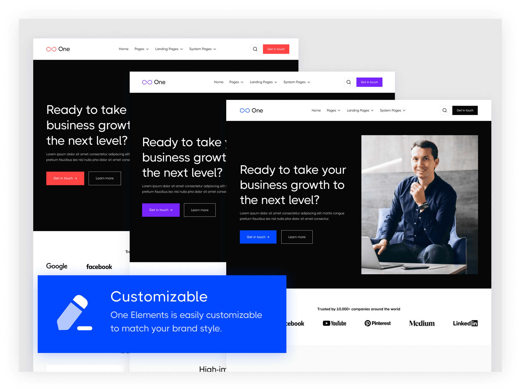One Elements - Modern Corporate HubSpot Theme | Inbound Elements