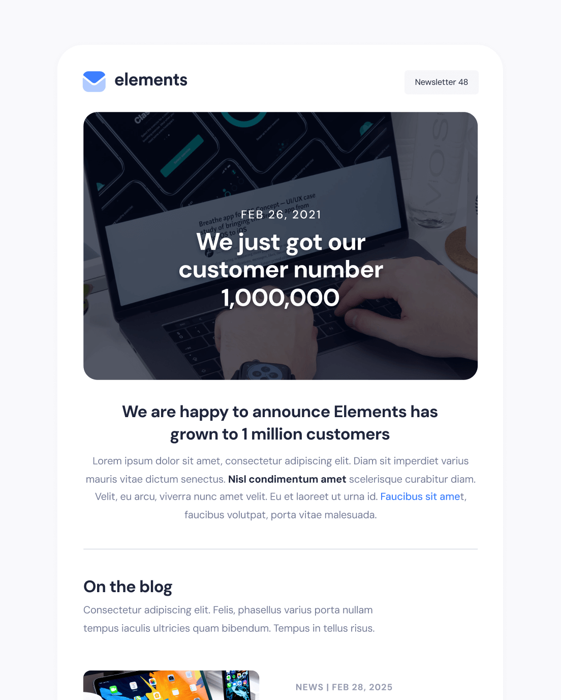 Blog Newsletter V2