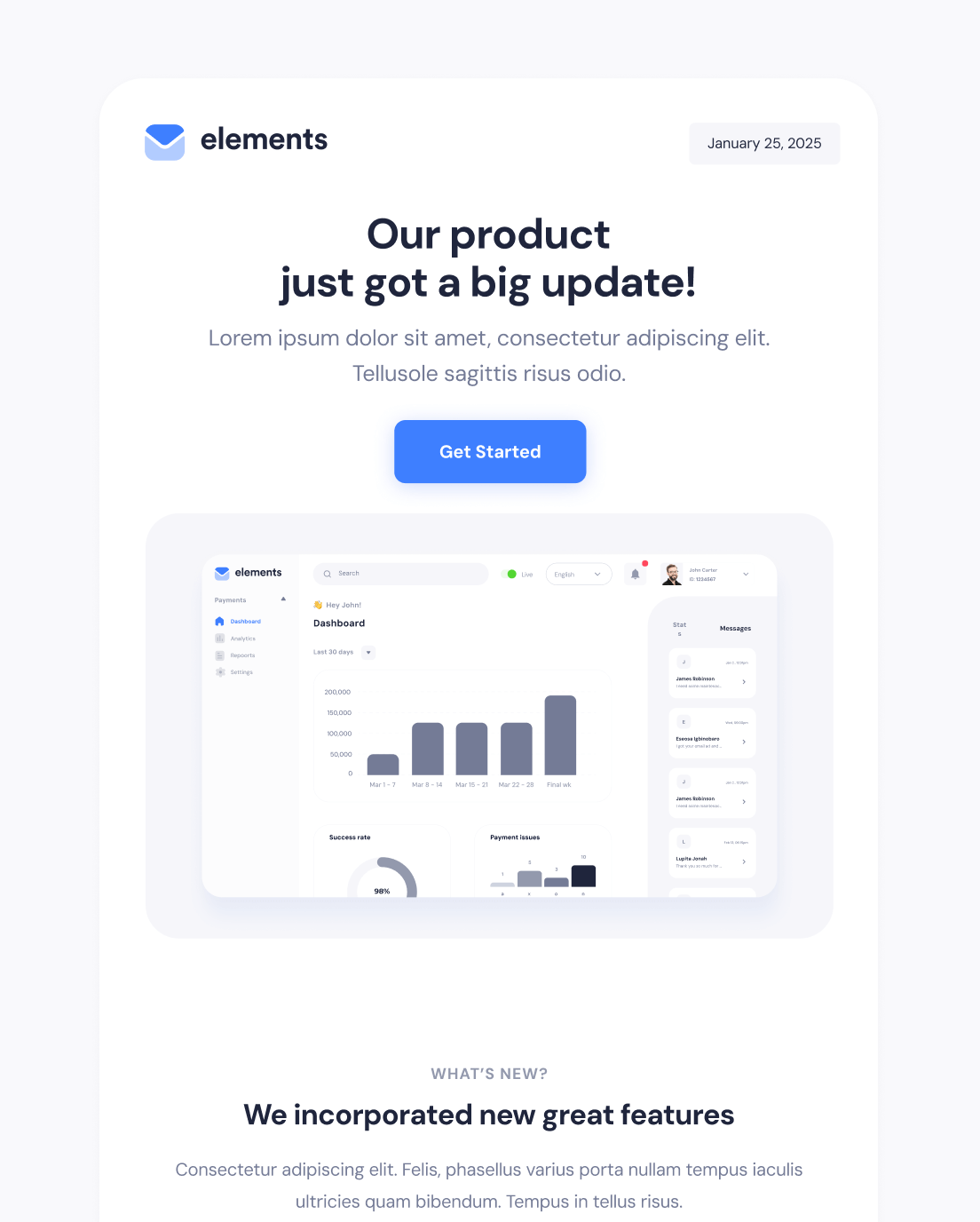 Product Update