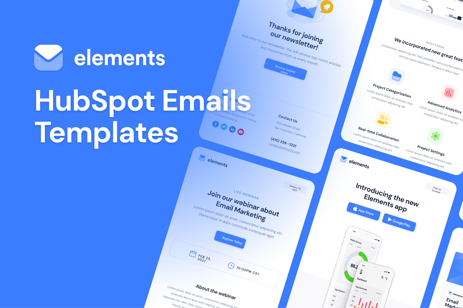 HubSpot Emails Templates InboundElements