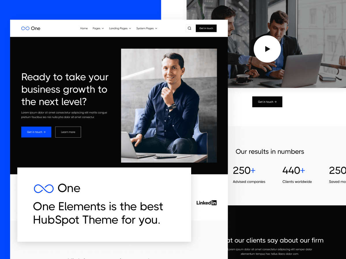 One Elements HubSpot Theme