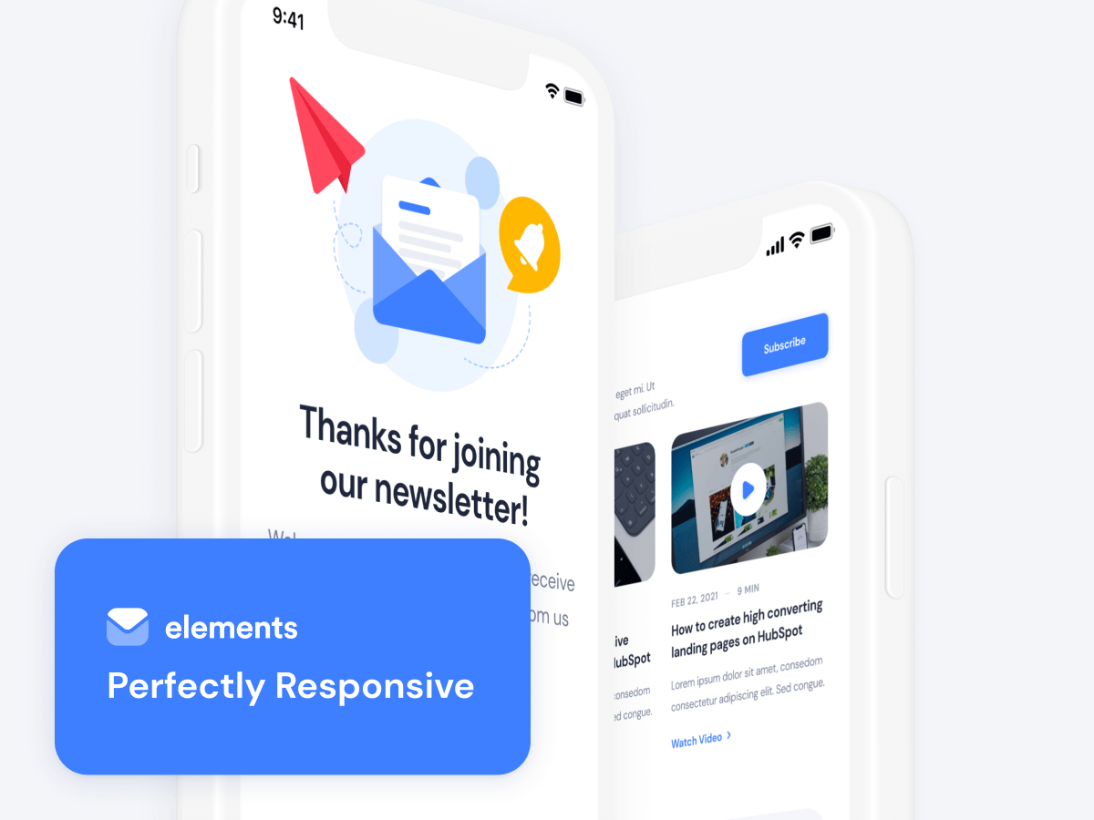 Responsive HubSpot Email Template